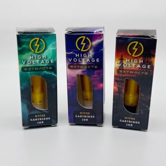 High Voltage Extracts - HTFSE Vape Carts (1 Gram)