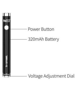 Yocan B-Smart Variable Voltage Vape Battery (320mAh) - Image 3