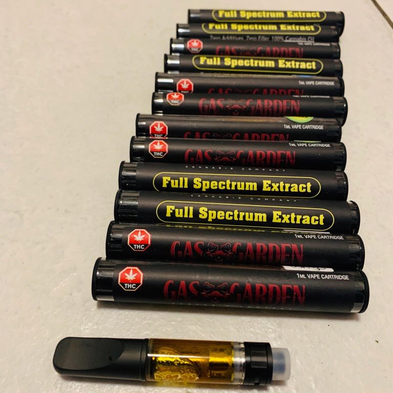 Ganja Wise HTFSE Full Spectrum Vape Carts (0.5 Gram) Cannabis Vapes