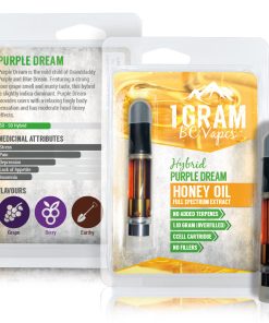 1 Gram BC Vapes - Honey Oil Vape Carts - Image 2