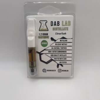 Dab Lab Distillate Vape Cartridges (1.2 Gram)