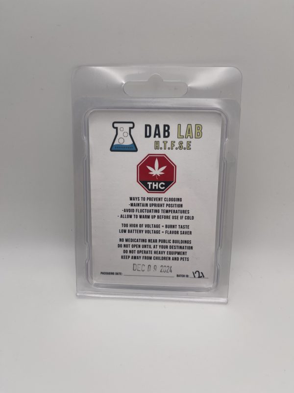 Dab Lab - HTFSE Full Spectrum Vape Carts (1.2 Gram) - Image 2