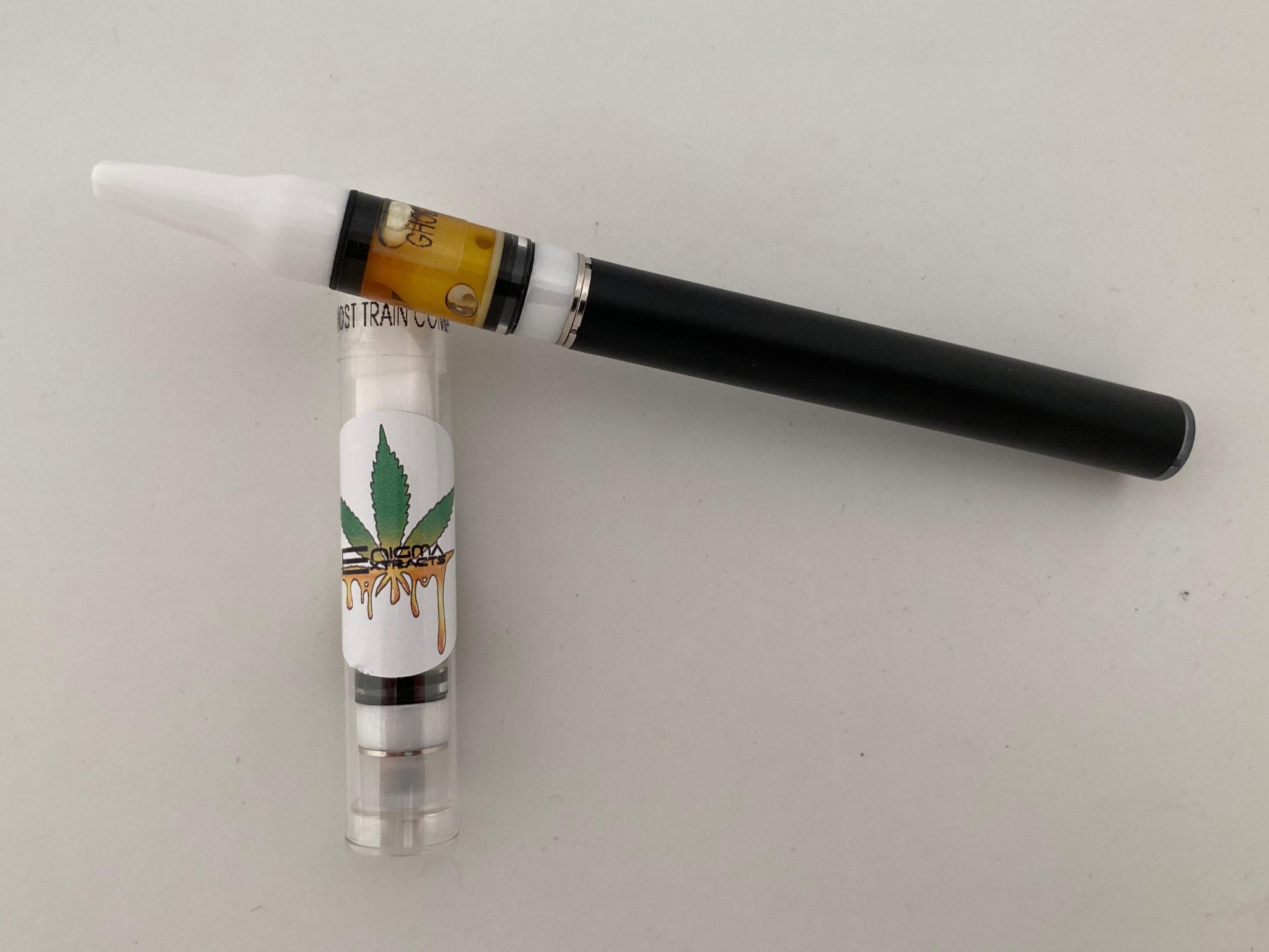 Enigma Extracts HTE Full Spectrum Vape Carts (0.5 Gram) Cannabis Vapes