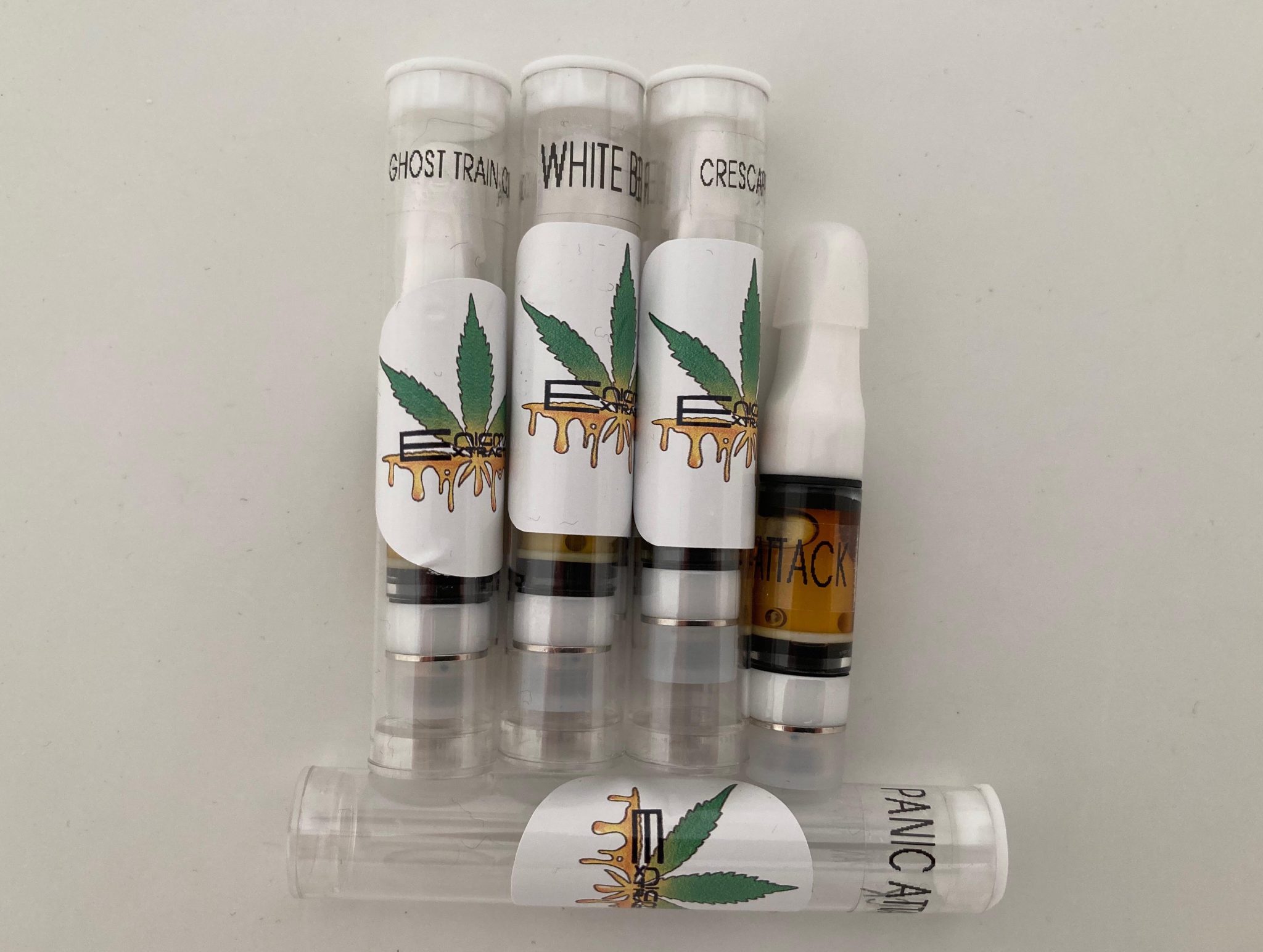 Enigma Extracts HTE Full Spectrum Vape Carts (0.5 Gram) Cannabis Vapes