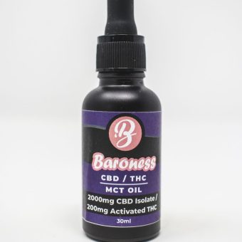 Baroness 10:1 CBD:THC Tincture (MCT Oil) 2000mg/200mg