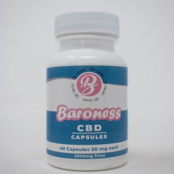 Baroness CBD Capsules 50mg