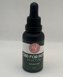 Baroness CBD Tincture for Pets (MCT Oil) 1000mg
