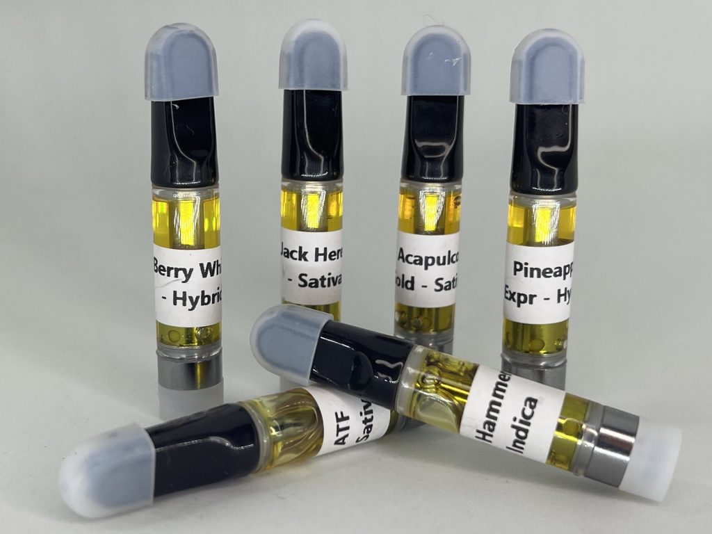 Bulk CV House Brand Distillate Vape Carts (1 Gram) Cannabis Vapes