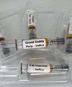 Alternative view of Delta-9 THC Distillate Syringe - Bulk (1 Gram)