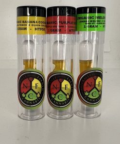 Naturally Farmed Cannabis (NFC) – HTFSE Sauce Vape Carts (1 Gram)
