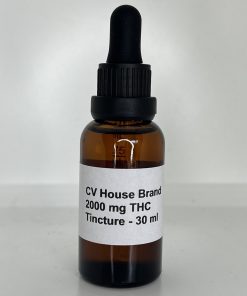CV House Brand - THC Tincture (MCT Oil) 2000mg/4000mg