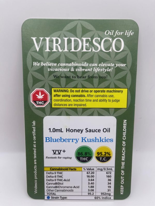 Viridesco - Honey Sauce Carts (1 Gram) - Image 4