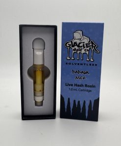 Glacier Melt - Live Hash Rosin Vape Carts (1 Gram)