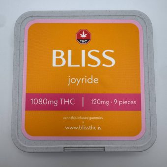 Bliss Edibles - Joyride Gummies 1080mg