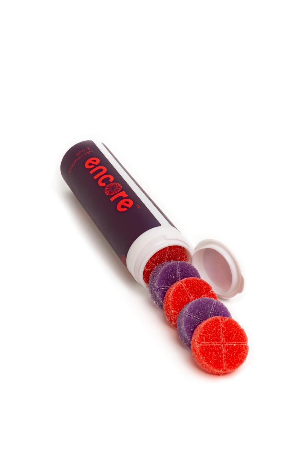 Encore Gummies - Wild Strawberry & Fruits (600mg) - Image 2